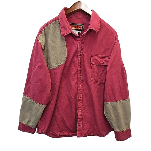 Avid Outdoor Mens Right Hand Hunting Shooting Button Up Shirt Size XXL - Picture 1 of 7